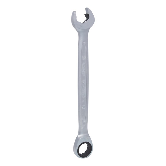 KS TOOLS DUO GEARplus combination wrench, open-end ratchet function 18 mm - DUO GEARplus combination spanner