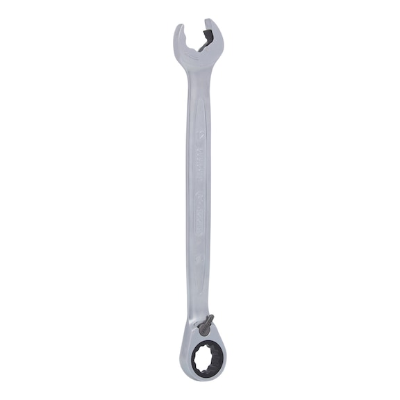 DUO GEARplus combination wrench, open-end ratchet function 12 mm, reversible - DUO GEARplus reversible ring spanner