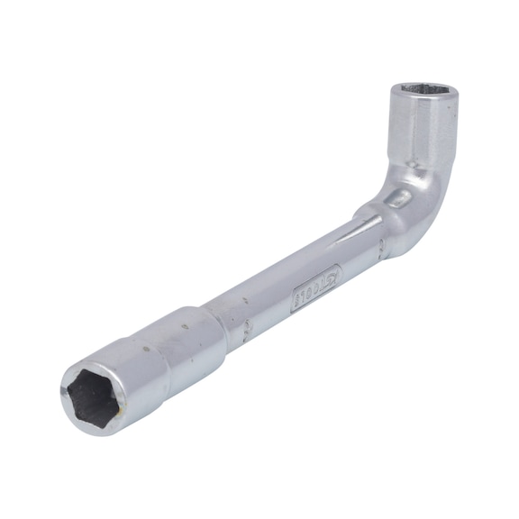 ULTIMATEplus double socket wrench with hole, 8 mm - ULTIMATEplus double socket wrench