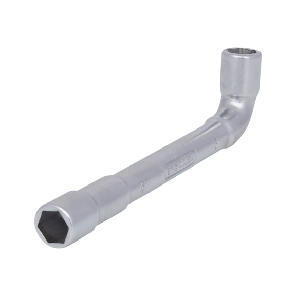 ULTIMATEplus double socket wrench with hole, 9 mm on hanger - ULTIMATEplus double socket wrench