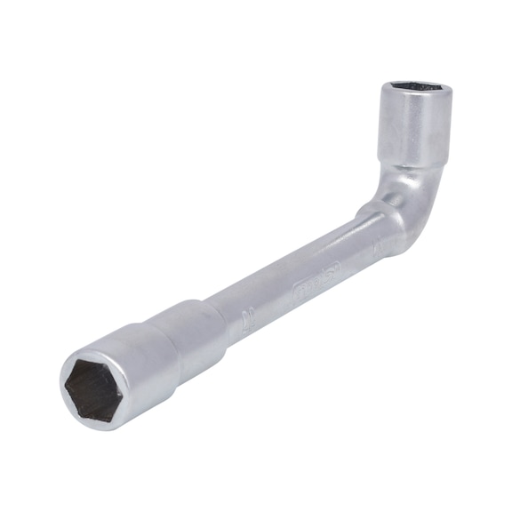 ULTIMATEplus double socket wrench with hole, 11 mm - ULTIMATEplus double socket wrench