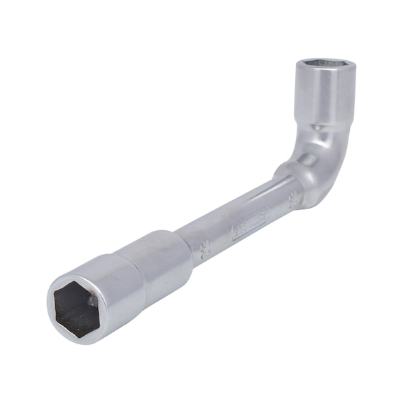 ULTIMATEplus double socket wrench with hole, 13 mm - ULTIMATEplus double socket wrench