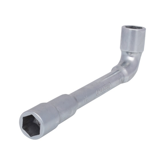 ULTIMATEplus double socket wrench with hole, 14 mm - ULTIMATEplus double socket wrench