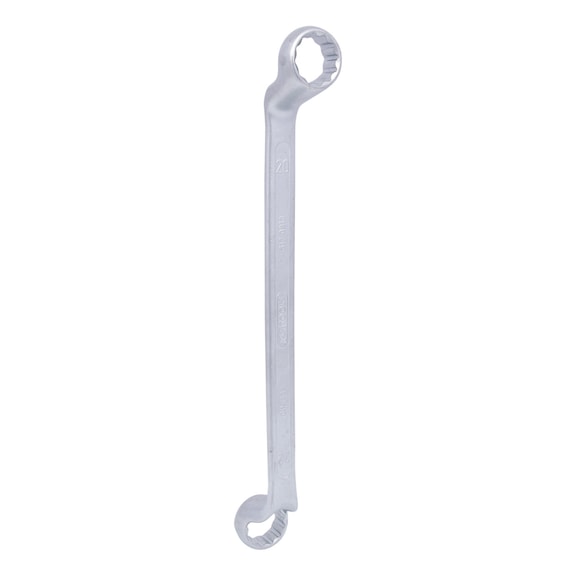 Double ring spanner, offset, 20x22mm on hanger - Double ring spanner, offset