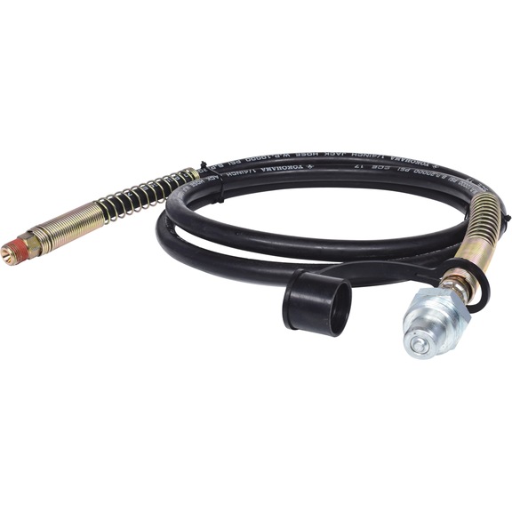 Hydraulic hose incl. connection, 2 m - Extraction tool, extractor (other)