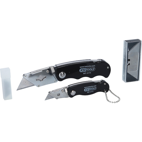 Folding knife set, 2 pieces - Folding knife