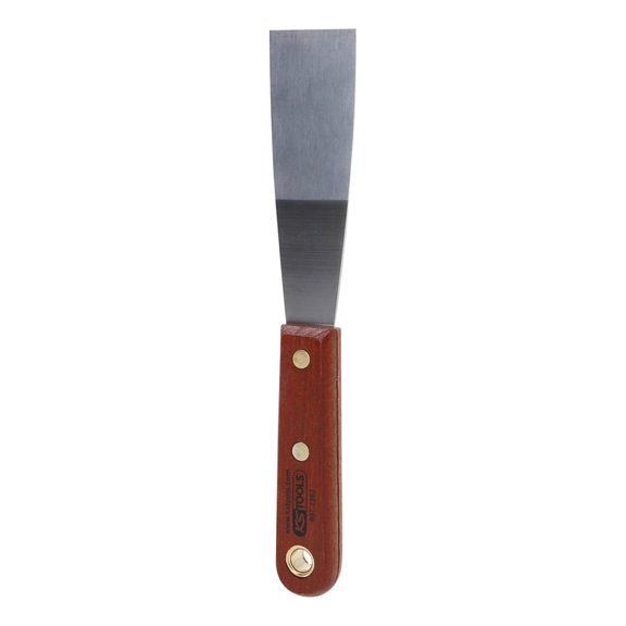 STAINLESS STEEL spatula, 38 mm, with wooden handle - Spatula (hand tool, other)