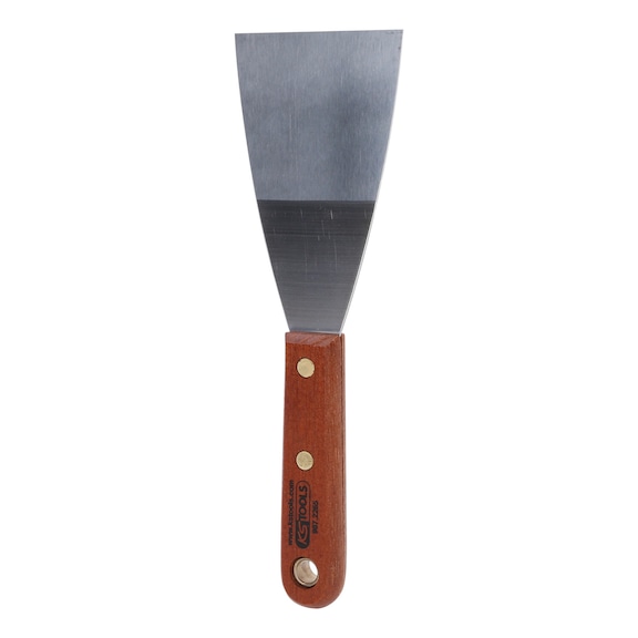 STAINLESS STEEL spatula, 75 mm, with wooden handle - Spatula (hand tool, other)