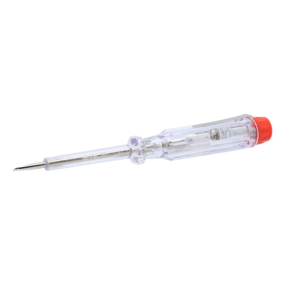 Voltage tester with protective insulation 125-250 V, 140 mm on hanger - Voltage tester