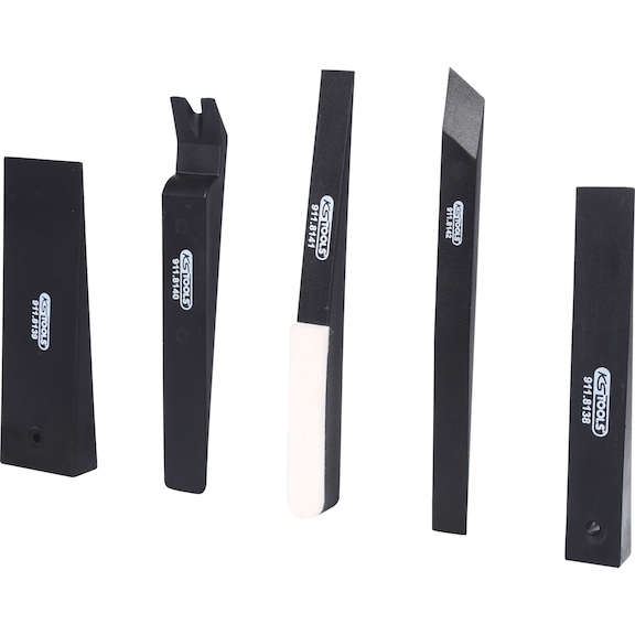 KS TOOLS Kunststoffkeil-Satz, 5-teilig schlagfest - Bolzen, Splint, Keil (Sonstige)