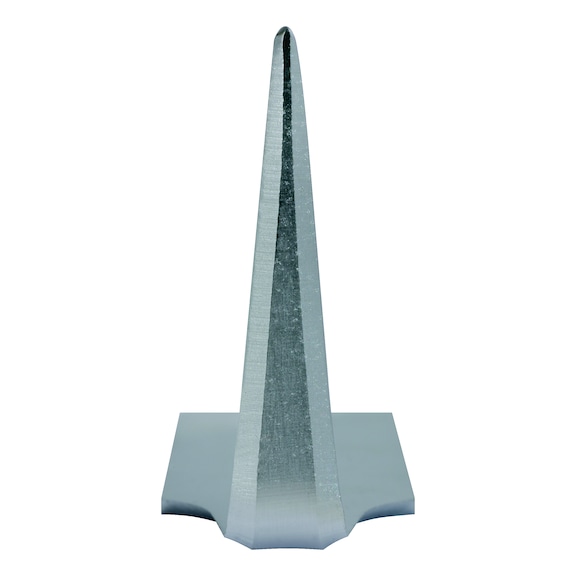 Stainless steel scraper blade, blade length 38 mm, pack of 6 - Scraper blade