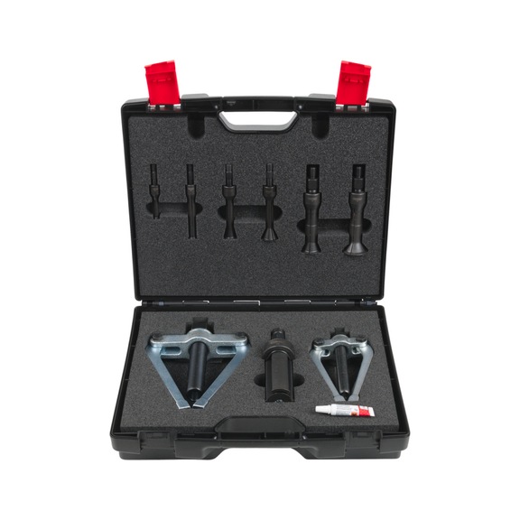 KS TOOLS Precision internal puller set D: 10-75 mm, 9-piece - Internal puller