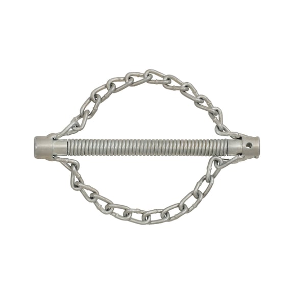 Chain slinger head with smooth chain, 2 chains D: 50 mm, 32 mm - Sewer cleaning, renovation (sewer work)