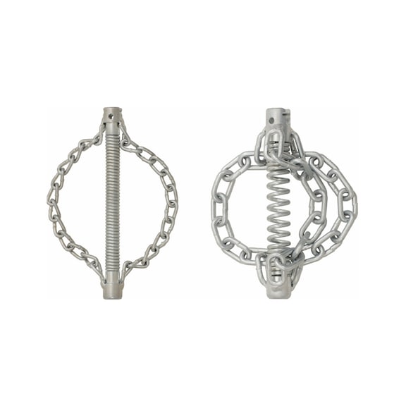 Chain slingshot head with smooth chain, 4 chains D:45 mm, 22 mm - Sewer cleaning, renovation (sewer work)
