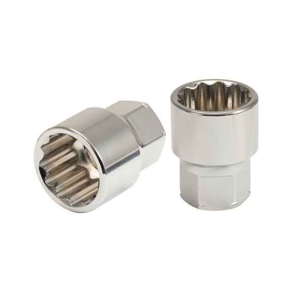 GEARplus RINGSTOP socket with bore, 9 mm - GEARplus RINGSTOP socket