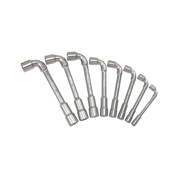 ULTIMATEplus double socket wrench set, offset, 13-piece - ULTIMATEplus Double socket wrench set