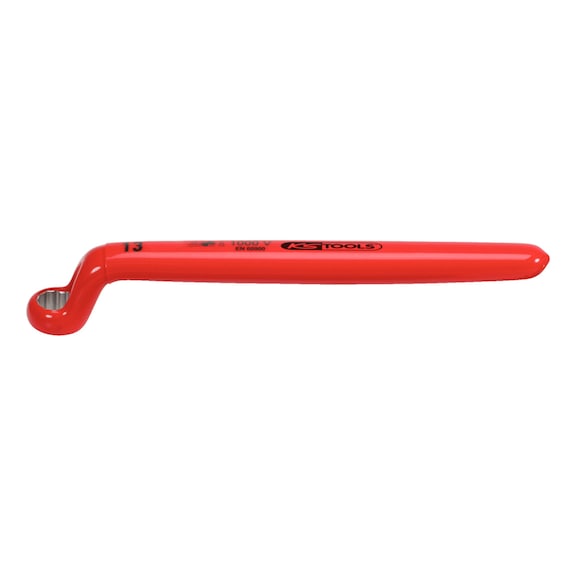 Ring spanner with protective insulation, offset, 1 inch - Ring spanner with protective insulation