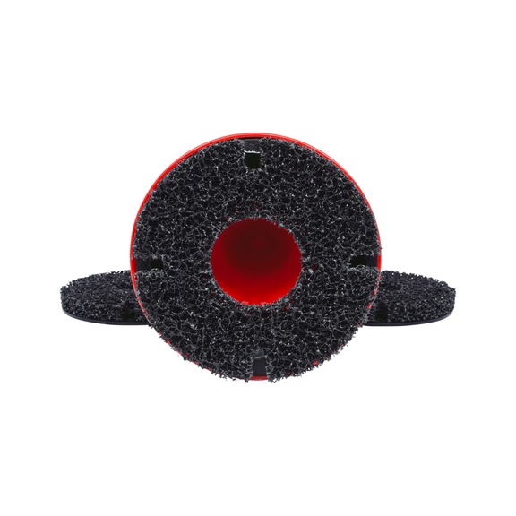 Wheel hub grinder set D: 160 mm, inner D: 60 mm, 4-piece - Wheel hub grinder