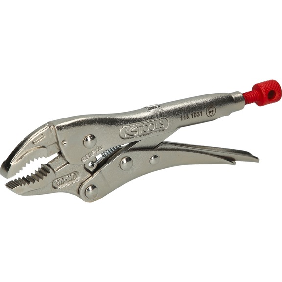 Lock-on pliers, 50 mm, 140 mm - Grip pliers