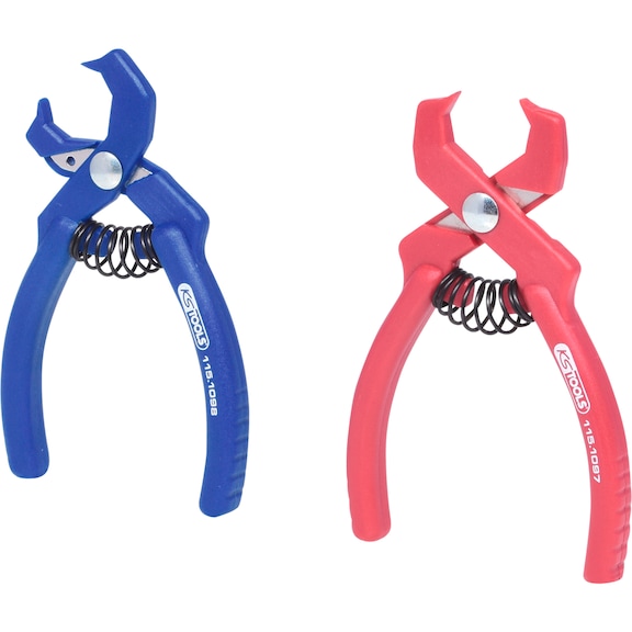 Rivet removal pliers set, 2-piece - Pliers set