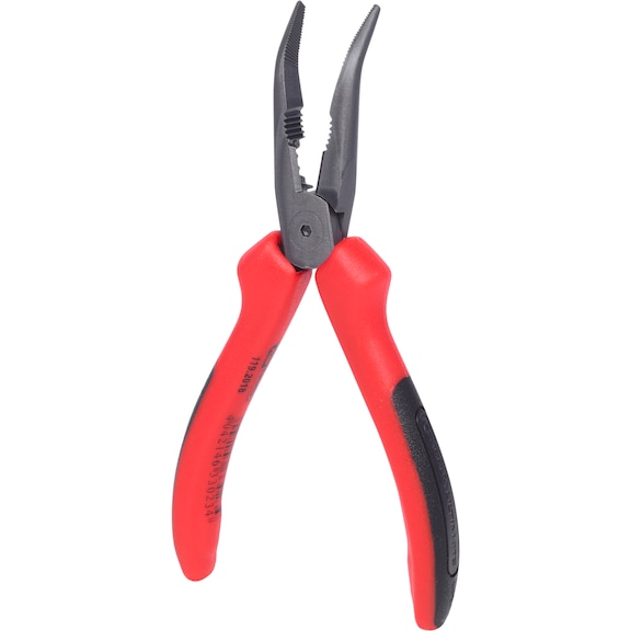 ULTIMATEplus flat-round pliers, curved, 165 mm - Flat round pliers