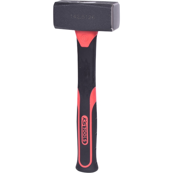 Mallet with fibreglass handle, 1250 g - Mallet