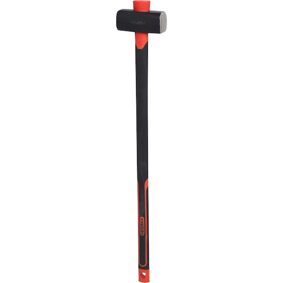 Sledgehammer with fibreglass handle, 3000 g - Sledgehammer