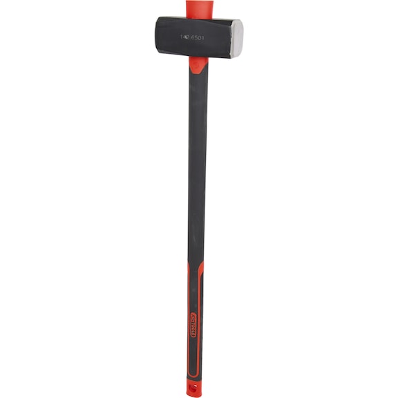 Sledgehammer with fibreglass handle, 5000 g 142.6501 - Sledgehammer