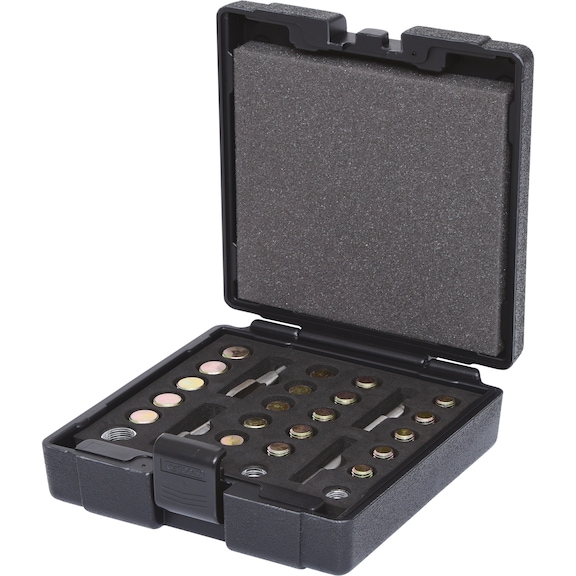 MASTER oil pan thread repair kit, 64 pieces - Special automotive tools Thread repair