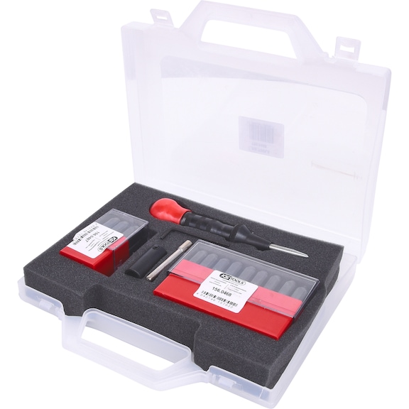 Universal embossing stamp set, 40 pieces - Letter stamp