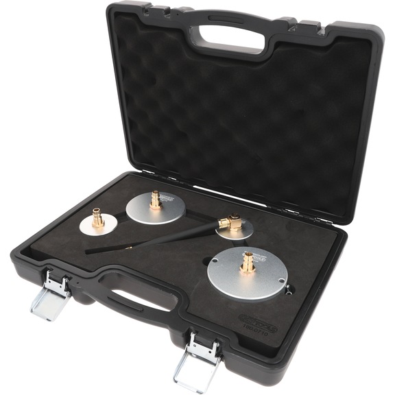 Universal adapter set for brake bleeding, 4-piece - Brake system (automotive, other)