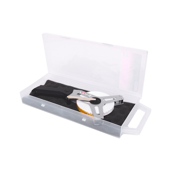 Frame tape measure with plastic tape, 30 m - Tape measure