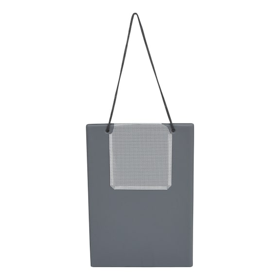 Workshop order bag DIN A4, grey - Document bag