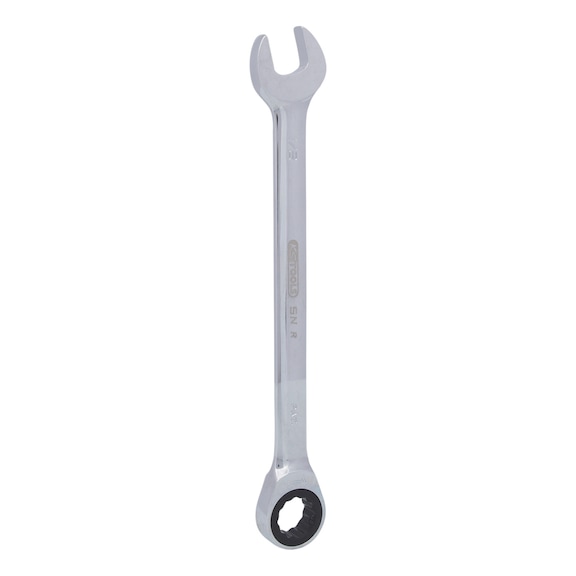 GEARplus ratchet ring spanner, 1/2 inch on hanger - GEARplus ratchet ring spanner