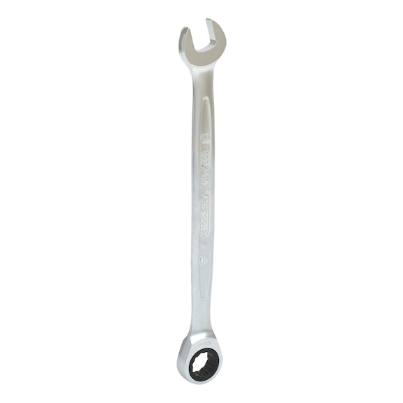 GEARplus ratchet combination wrench, 10 mm on hanger - GEARplus ratchet ring spanner