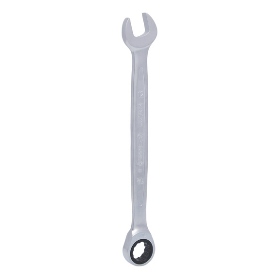 GEARplus ratchet combination wrench, 12 mm on hanger - GEARplus ratchet ring spanner