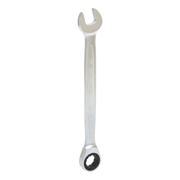 GEARplus ratchet combination wrench, 13 mm on hanger - GEARplus ratchet ring spanner