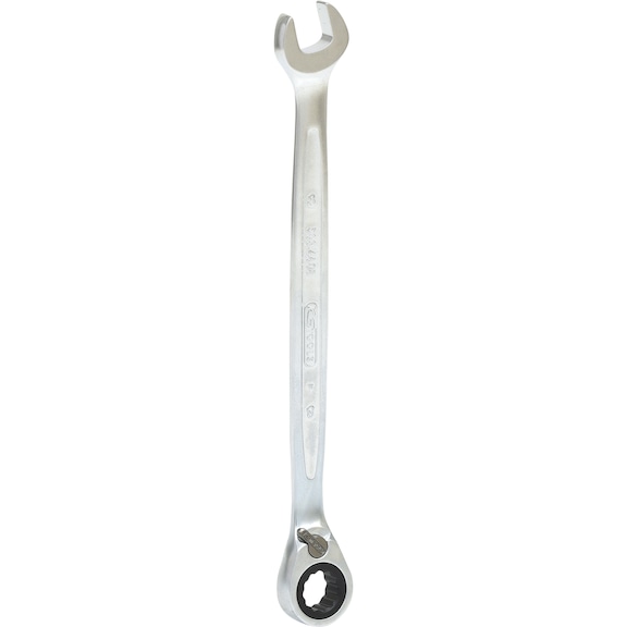 GEARplus ratchet combination wrench, reversible, 8 mm - GEARplus reversible ratchet ring spanner