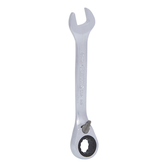 KS TOOLS GEARplus ratchet combination spanner, short