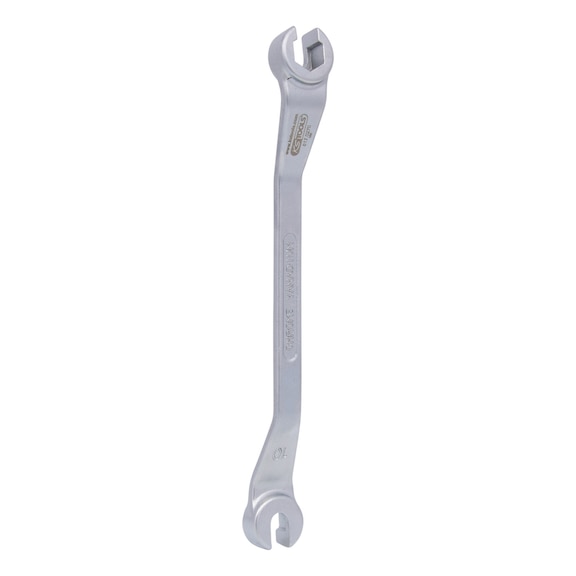 KS TOOLS CHROMEplus open double ring spanner