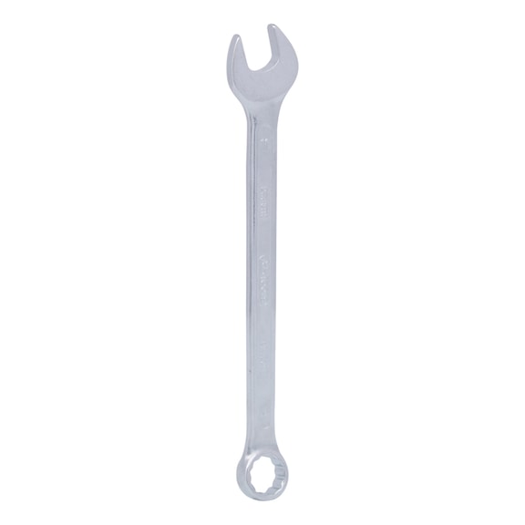 Combination wrench, angled, 11 mm on hanger - Ring spanner, angled