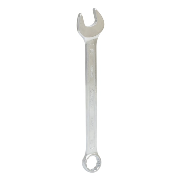Combination wrench, angled, 17 mm - Ring spanner, angled