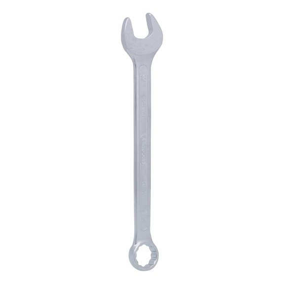 Combination wrench, angled, 18 mm - Ring spanner, angled