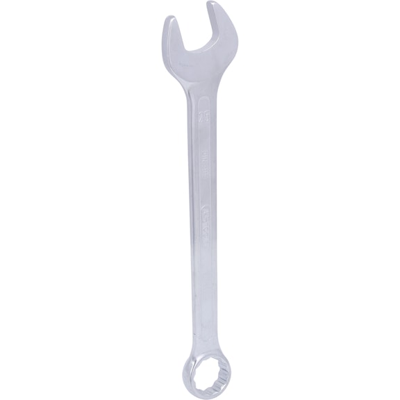 Combination wrench, angled, 25 mm on hanger - Ring spanner, angled