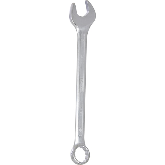 Combination wrench, angled, 38 mm - Ring spanner, angled