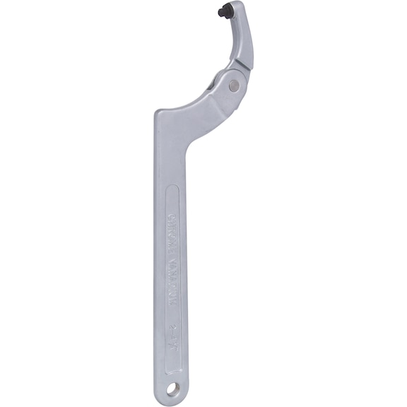 Hook wrench with pin, 50-120 mm - Hook wrench, pin