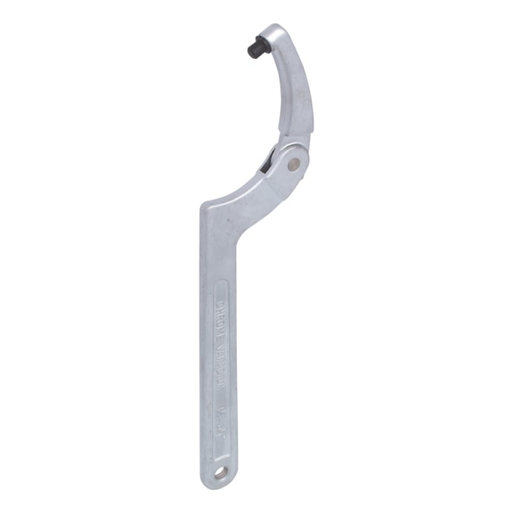 Hook wrench with pin, 114-158 mm - Hook wrench, pin