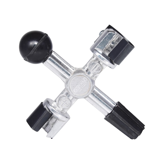 KS TOOLS Battery terminal and clamp cleaning cutter cross - Special tools for trucks