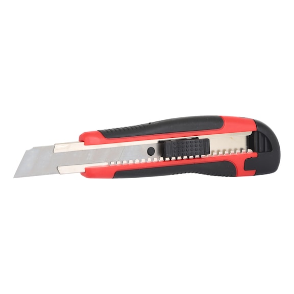 Universal snap-off blade knife, 165 mm, blade 18 x 100 mm - Snap-off blade knife