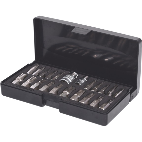 TX plus socket wrench set, 22-piece - Bit set